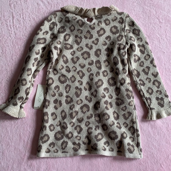 NWT Rachel Zoe Leopard Sweater Dress Size 3 - Picture 5 of 5